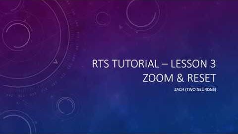 1.3 RTS Camera Zoom [UE4 - RTS Tutorial]