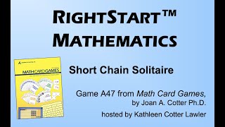 RightStart Math Card Games - Short Chain Solitaire A47 screenshot 4