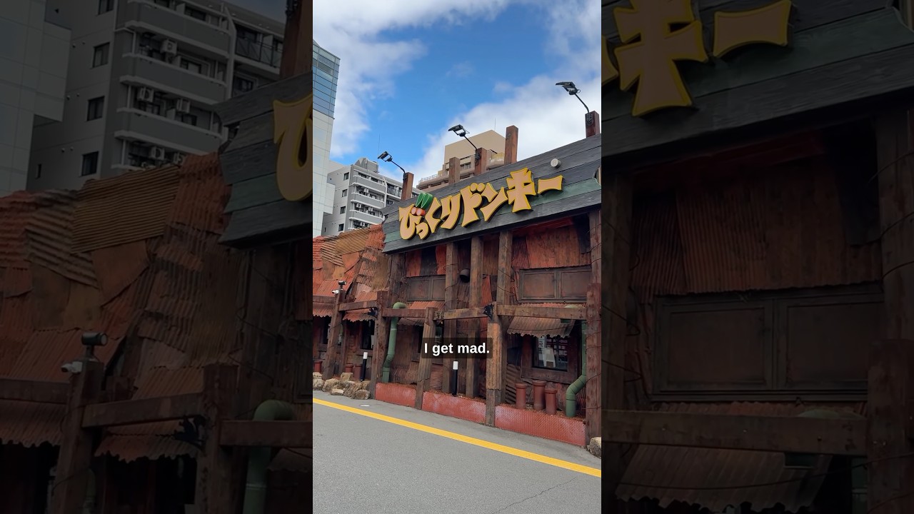 This restaurant in Japan always makes me mad