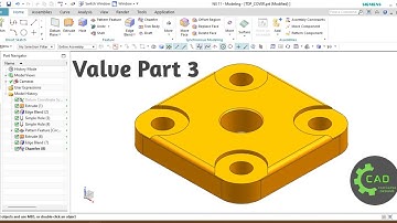 Water Control Valve Cover in NX | Flow Control Valve Assembly Part 3