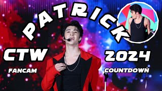 [PATRICK Fancam] #CTWCountdown2024 : Intro + All of the lights + Beauty and a beat + Lucky strike