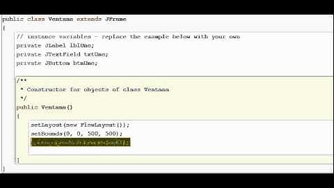 Tutorial Java - Ventana Swing + Eventos