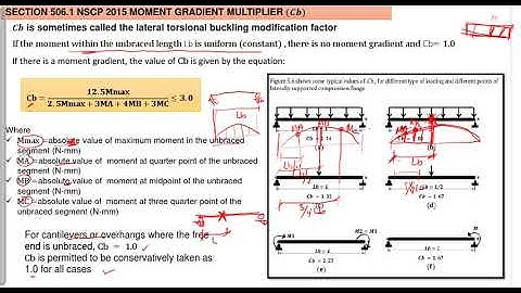 Flexural Members (Lb and Cb)