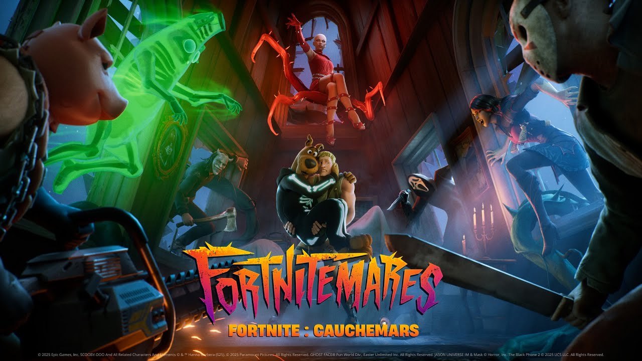 Bande-annonce de gameplay de Fortnite : Cauchemars 2025