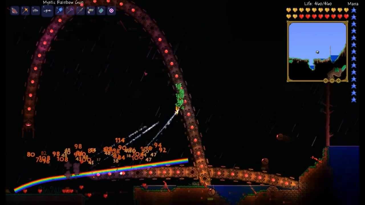 Terraria 1.2 The most powerful Weapons and armor YouTube