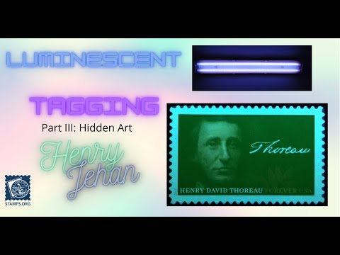 APS Stamp Chat: Luminescent Tagging Part III: Hidden Art with Mr. Henry Jehan