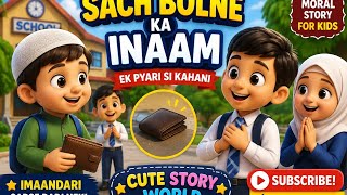 Sach Bolne Ka Inaam | Moral Story for Kids | Cute Story World 🌟