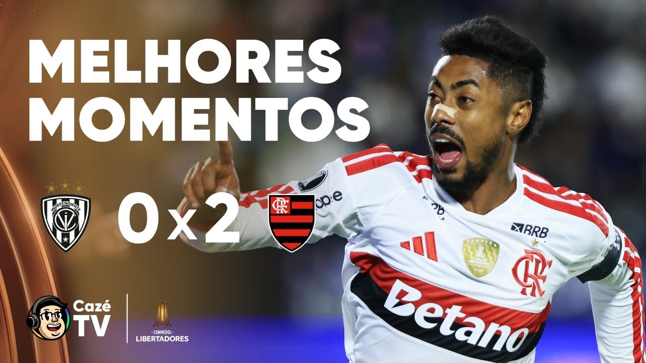 MELHORES MOMENTOS: INDEPENDIENTE DEL VALLE 0 x 2 FLAMENGO | QUARTAS (IDA) | CONMEBOL LIBERTADORES 26