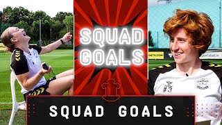 "I THINK YOU'D BE A PAPAYA" | Squad Goals with Lucia Kendall, Milly Mott and Leeta Rutherford