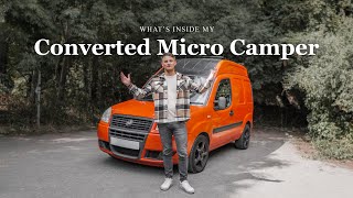 Low Cost Van Conversion  Van Tour  Microcamper