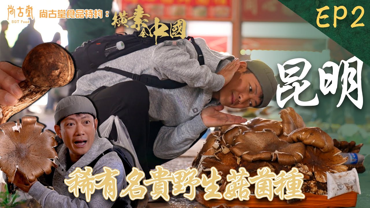 雲南昆明 稀有名貴野生菇菌種  食素後可以成功戒煙戒酒？｜橫素全中國 ｜ EP2｜ 敖嘉年 ｜ HOY TV