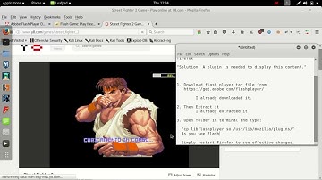 How to download and install flash player in Kali Linux firefox