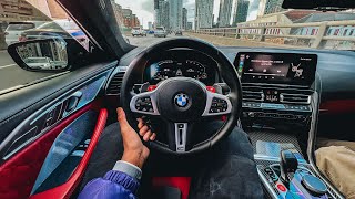 2023 BMW M8 Competition POV DRIVE IN TORONTO - Day In My Life