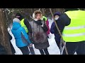 02.02.22 В Троицком лесу продолжаются боевые действия против мирных жителей, спасающих лес