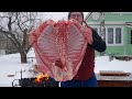 МЯСНОЙ РУЛЕТ ИЗ БАРАНА НА ВЕРТЕЛЕ. ENG SUB.