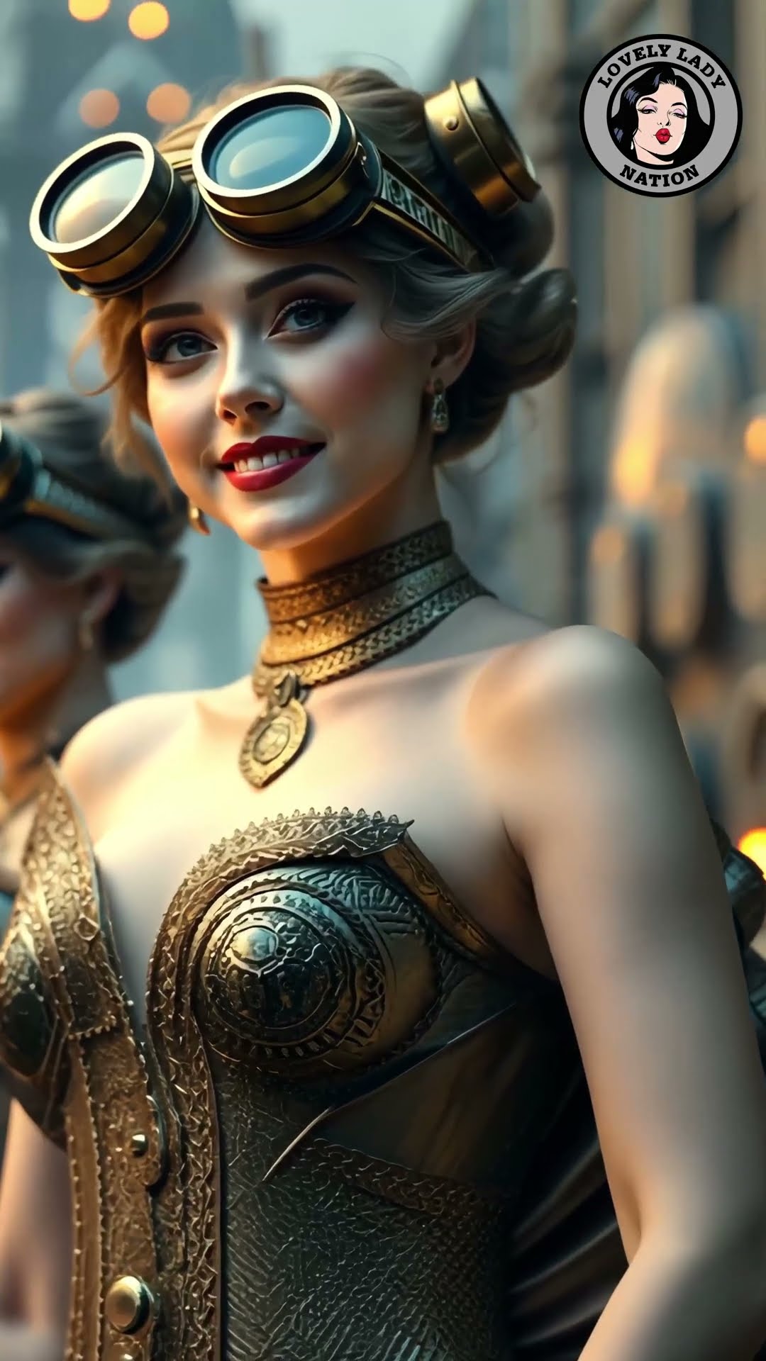 Steampunk meets Victorian Fashion - where beautiful women invent #steampunk #retrofuturismo