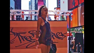 Times Square Fashion Show with Street Lore Fashion