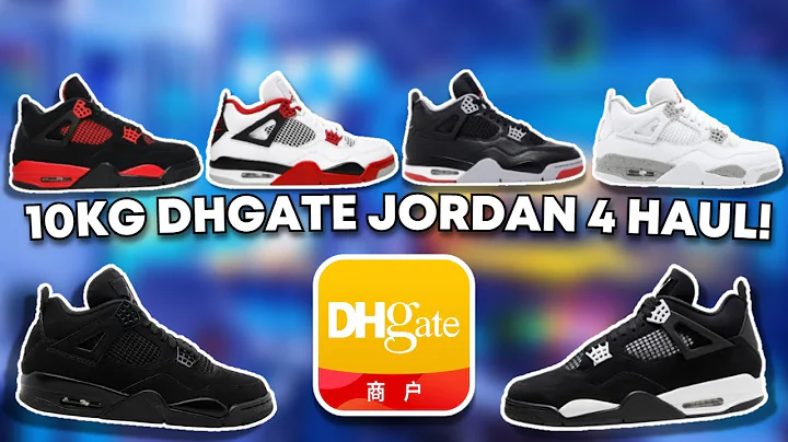 INSANE 10KG WINTER DHGATE JORDAN 4 HAUL (with links!!)