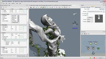 SpeedTree 5.0 Modeler - Mesh Forces