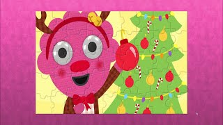 Decorate The Christmas Tree | Super Simple Christmas Song Noodle & Pals Puzzle