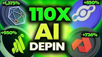 🔥Top 10 DePIN Projects That Could 110× in 2026?! - $300M DePIN Airdrop Incoming?!