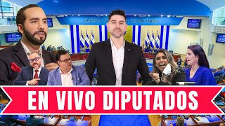 DISCUSIONES EnVivo! Asamblea Legislativa de El Salvador | Cesar Moreno