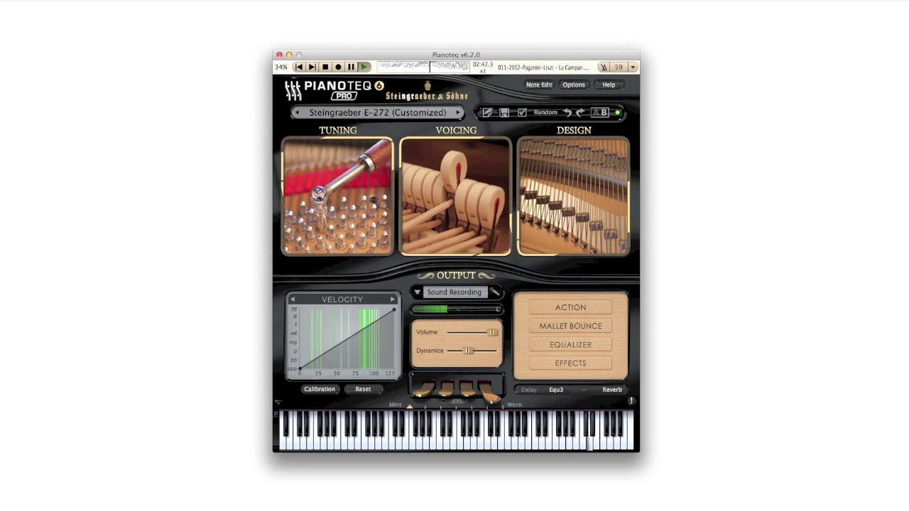 Update Pianoteq Steingraeber E-272 grand piano (Full Demo)
