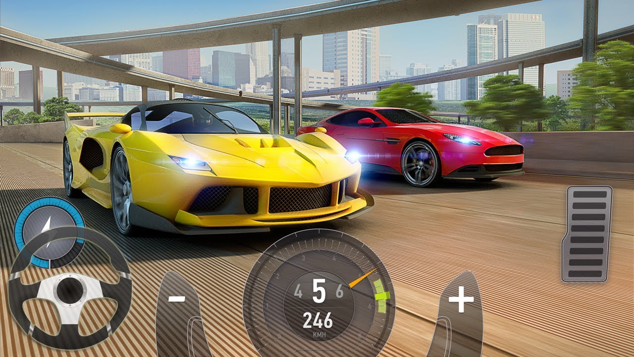 Jogo de Carro - Corrida de Carros (Crazy Speed Car) Jogos Android 