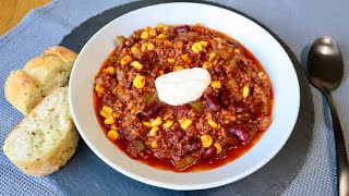 CHILI CON CARNE 🌶️ mit selbst gemachter Gewürzmischung