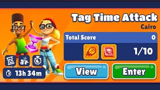 Subway Surfers X Mexico Halloween Tag Time Attack Cairo High Score One Run Challenge