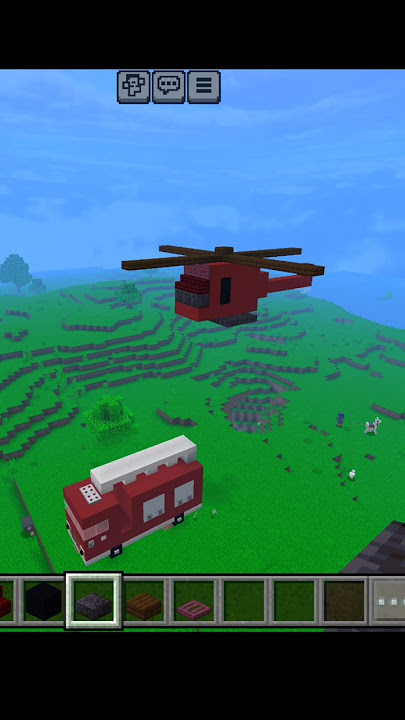 membuat helikopter sederhana dan mudah di Minecraft#younggirla  #topaddons1#gaming #addon #modkeren