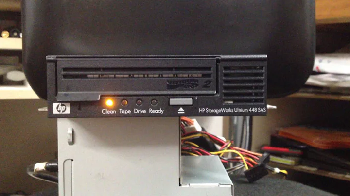 HP DW085A Storage Works Ultrium Internal 448 SAS Tape Drive