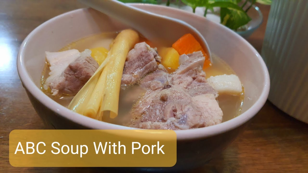 How to Make Chinese ABC Soup With Pork | @Dapur2020 - YouTube