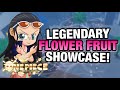 Aopg flower fruit full damage showcase and how to get a one piece game  roblox