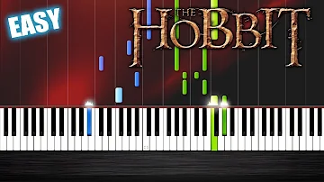 Ed Sheeran - I See Fire - The Hobbit - EASY Piano Tutorial by PlutaX - Synthesia