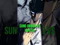 Sang jinwoo vs Hunter 😱🤯 #animeshorts #sololeveling #animeedites #aaru #solo