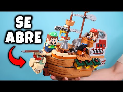 Este vídeo desmonta y vuelve a montar todo el interior de LEGO Super Mario  - Nintenderos