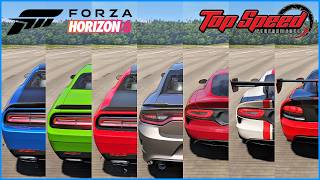 FORZA HORIZON 6 - TOP 10 FASTEST DODGE CARS | SPEED TEST