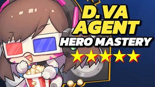 「Hero Mastery」 D.VA AGENT HIGH SCORE 5 STARS (Overwatch 2 Guide)