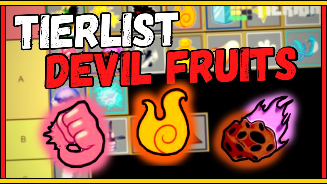 Ranking Every Single Devil Fruit In Blox Fruits!, Tierlist, Roblox