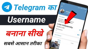 Telegram Ka Username Kaise Banaye | Telegram Par Username Kaise Banaye | Telegram Username