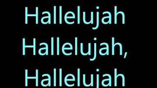 Video thumbnail of "Hallelujah (Alexandra Burke Version) Karaoke with Back Up Vocals"