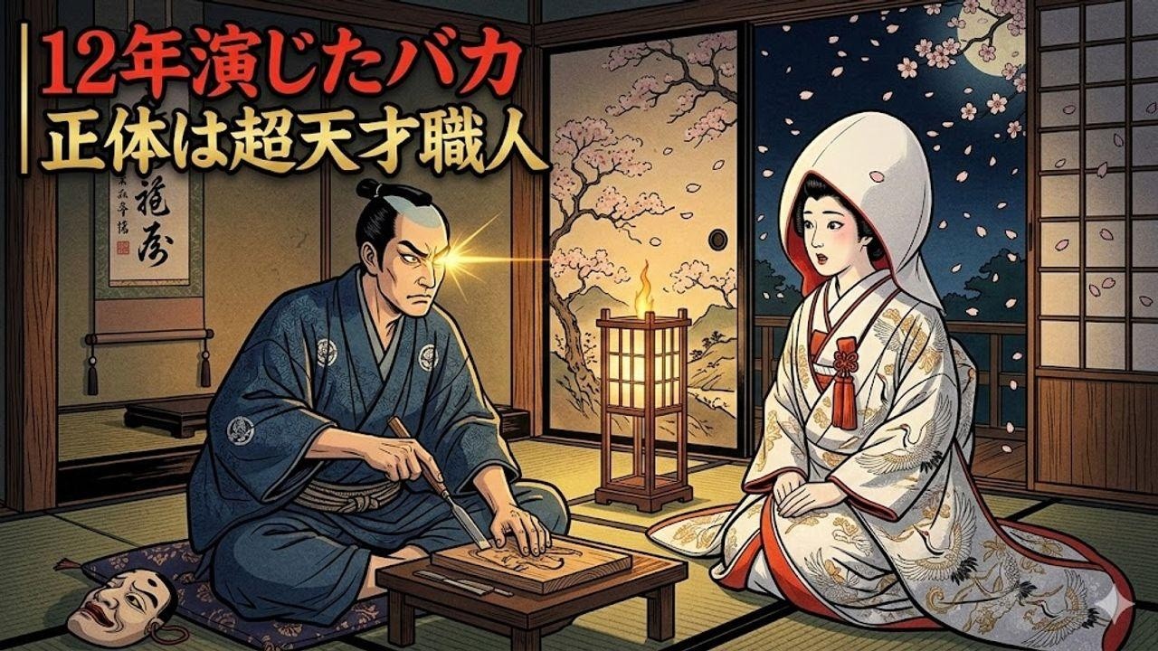 【江戸の真実】12年バカを演じた男。美人の嫁が驚愕した正体