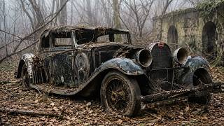 ASMR Bugatti Royale Kellner Coupe 1930 | Full Royal Vintage Car Restoration From Ruins Bugatti Royale Kellner Coupe Engine