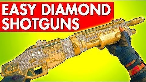 MOG 12 GOLD DIAMOND CAMO FOR SHOTGUNS -CALL OF DUTY BLACK OPS 4