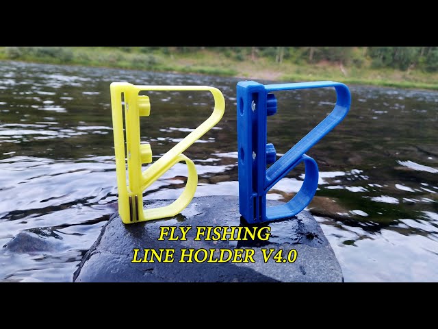 Fly fishing line holder v4.0 - Quite handy substitute of fly