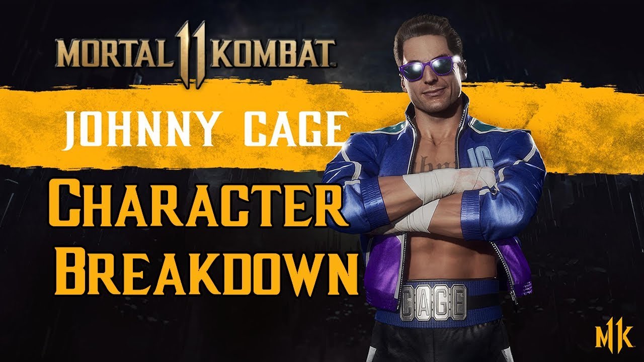 Mortal Kombat 11 Johnny Cage Gameplay MK11 Character Breakdown