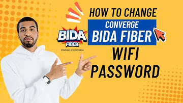 HOW TO CHANGE BIDA FIBER WIFI PASSWORD (CONVERGE) 2025
