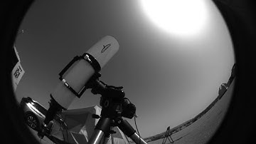 Telescope tracking timelapse