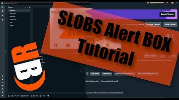 Streamlabs OBS (SLOBS) Alert box tutorial